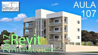 🔴 Revit 2017 Aula 107177 Linkando o apartamento base ao arquivo do terreno CURSO GRATUITO [upl. by Epuladaugairam]