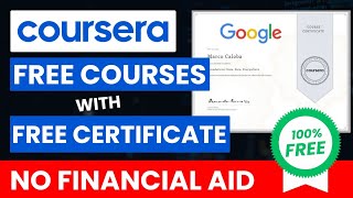 How To Get Paid Coursera Courses for FREE with Certificates in 2024  Without Financial Aid [upl. by Alika]