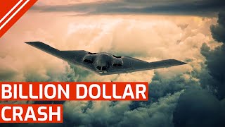 Most Expensive Crash In Aviation History  B2 Stealth Bomber Accident [upl. by Leahkim561]