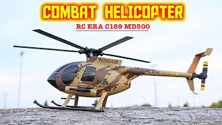 Very Cool RC Military Helicopter for Beginners  RC ERA C189 MD500  Review [upl. by Eioj]