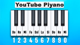 Youtube Piyano  Bilgisayar Klavyesiyle Online Piyano Çal [upl. by Ayom311]