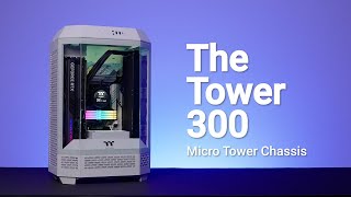 Thermaltake Science – The Tower 300 Micro Tower Chassis System amp Thermal testing [upl. by Dixie93]