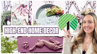 Insanely HIGHEND Dollar Tree SPRING diys 2024  Dollar Tree home decor crafts [upl. by Georglana]