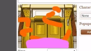 Ace Attorney Online Tutorial Custom courtroom [upl. by Dasya546]