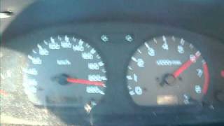 Nissan Almera N15 SR 14 Top Speed [upl. by Carrew]