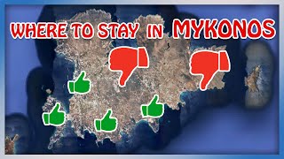 WHERE TO STAY in Mykonos in 2024 Watch BEFORE you book a hotel [upl. by Wynne]