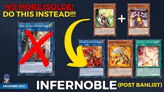 WIN with these NEW COMBOS for INFERNOBLE POST BANLIST COMBO VIDEO DECEMBER 2023 [upl. by Meesan]