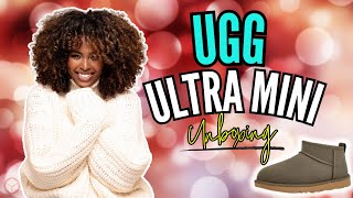 New Ugg Classic Ultra Mini For Women  Ugg Classic Boot Unboxing [upl. by Halimaj]