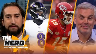 Ravens dominate 49ers Can the Chiefs turn things around before the playoffs  NFL  THE HERD [upl. by Parthen518]