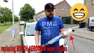 How To Replace The Windscreen Wiper Blades On The 2006 VW POLO GTI And 2009 MK5 VW GOLF GTI [upl. by Yniffit]