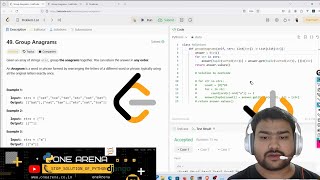 49 Group Anagrams Neetcode Roadmap [upl. by Ayt]