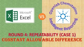 Repeatability Calculation  Case 1  Openlab Chemstation Intelligent Reporting [upl. by Davidde]