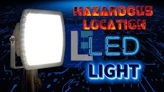 Hazardous Locations Low Profile LED Light Fixture  Class 1 Division 2  ATEX Rated  120277V [upl. by Werda490]