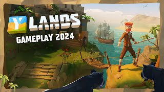 🌊 Ylands GAMEPLAY video 2024 🏝 [upl. by Lyrrehs]