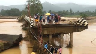 Viele Tote bei Tropensturm auf Philippinen [upl. by Atnohs622]