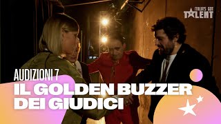 Il Golden Buzzer collettivo dei giudici🤩✨ [upl. by Morissa276]