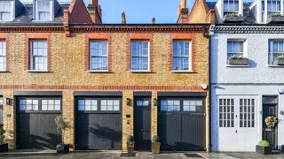 £5950000 Knightsbridge Mews House  London Real Estate [upl. by Hcurob]