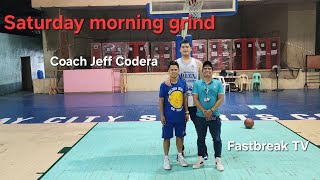 Andwil Yap Saturday morning with Coach Jeff Codera 🏀🏀🏀 special thanks to FastBreak TV 23Mar2024 [upl. by Hanleigh]