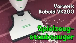 Vorwerk Kobold VK200 Spielzeugstaubsauger [upl. by Cynde]