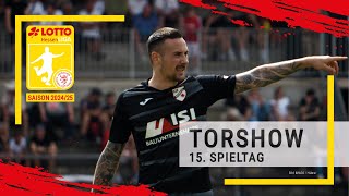 Torshow 15 Spieltag LOTTO Hessenliga 202425 [upl. by Nicolas]