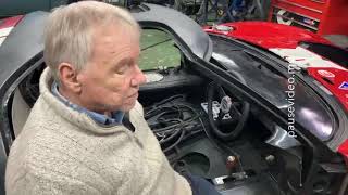 Blind guy TV – 1965 Ford GT 40 – Christmas visit to the restoration workshop ￼ [upl. by Arbe]