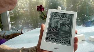 Kobo eReader Touch Unboxing und erster Eindruck [upl. by Kali]