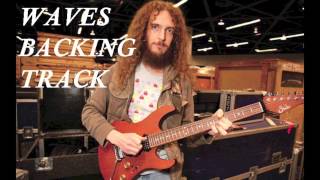 Waves  Guthrie Govan BACKING TRACK HD [upl. by Refotsirc]