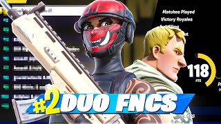 How We Got 2nd Place in the Duo FNCS Week 1 Tfue amp Scoped Highlights [upl. by Valoniah]