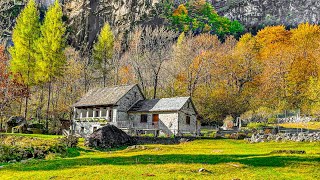 Fontanellata is a secluded Swiss village in Ticino 🇨🇭 Switzerland 4K [upl. by Siriso281]