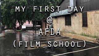 My First day at AFDA Film School [upl. by Nawj]