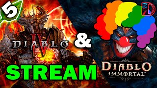 Diablo inmortal amp luego Diablo 4 T5 [upl. by Adnertal]