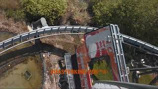 THE SWARM  Thorpe Park  Left POV  752024 [upl. by Goltz440]