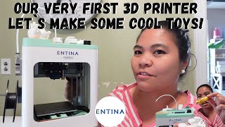 Entina 3D printer We printed our own toys Its so much fun [upl. by Leland]