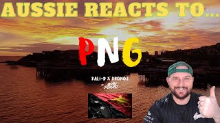 KaliD x Kronos  PNG ft WanSquad Official Music Video AUSSIE REACTS [upl. by Holbrook]