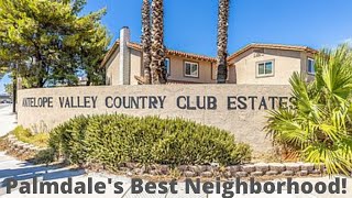 Antelope Valley Country Club Estates Neighborhood Driving Tour [upl. by Nara283]