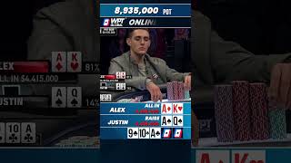 Can He Regain the Chip Lead With This Hand shorts [upl. by Proffitt]