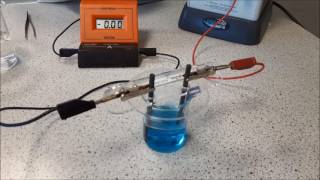 AQA Electrolysis required practical [upl. by Madora]