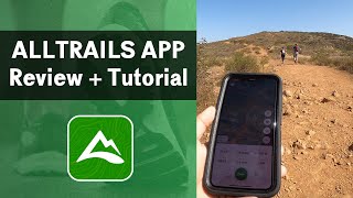 AllTrails App Review and Tutorial COMPLETE WALKTHROUGH  FREE VERSION [upl. by Diraf997]