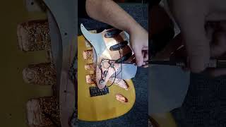 Blindagem de Cobre Guitarra Stratocaster guitarra luthier [upl. by Schaefer]