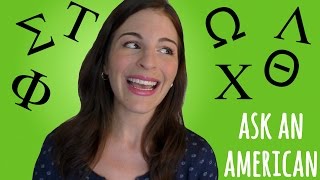 Ask An American University Sororities amp Fraternities [upl. by Eastlake795]