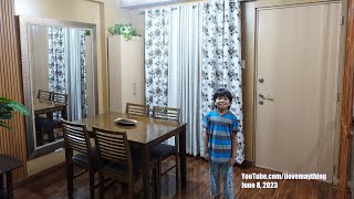 Hulyan and Mayas Newly Fresh Renovated Condominium Walk Around Tour Home Tour Video House Tour [upl. by Ahsahs]