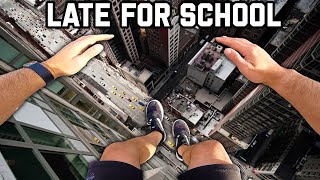 LATE FOR SCHOOL Parkour POV Best Of Compilation [upl. by Gus704]