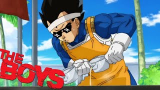 Goku vs Vegeta 🤯  Dragon ball super funny moments in hindi 😂  Dragon ball super sigma moments [upl. by Lladnarc]