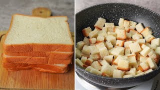 Dont Waste Leftover Bread Make This Easy And Delicious Recipe [upl. by Selimah]