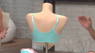 Breezies Unlined Back Smoothing Front Close Bra with Stacey Stauffer [upl. by Bullion]