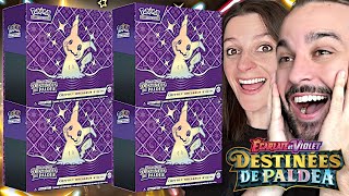 ON A RECU LES NOUVELLE CARTES POKEMON  DESTINÉES DE PALDEA ETB [upl. by Rusty617]