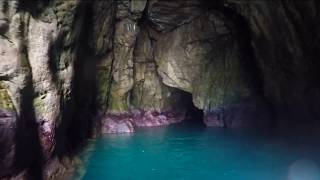 Epic Cave and Coastline Boat Tour Whitianga New Zealand [upl. by Pauli]