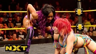 Asuka vs Cameron WWE NXT Nov 4 2015 [upl. by Kcaz]