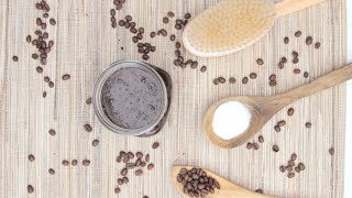 DIY CelluliteReducing Coffee Scrub  GLOW [upl. by Enid]