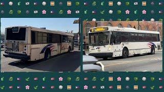 NJ Transit 8 BERGEN AVENUE WAVE STREET BAYONNE 55TH STREET NABI 41615 5861 [upl. by Katonah]